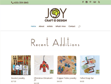 Tablet Screenshot of joycraftdesign.com